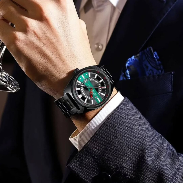 ساعت ساعت مچی مردانه کارن مدل CURREN 8403 اورجینال بند استیل ضدآب