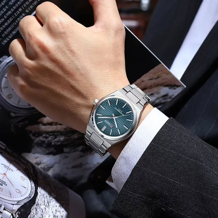 ساعت ساعت مچی مردانه کارن بند استیل CURREN 8439 ساعت اورجینال ضداب