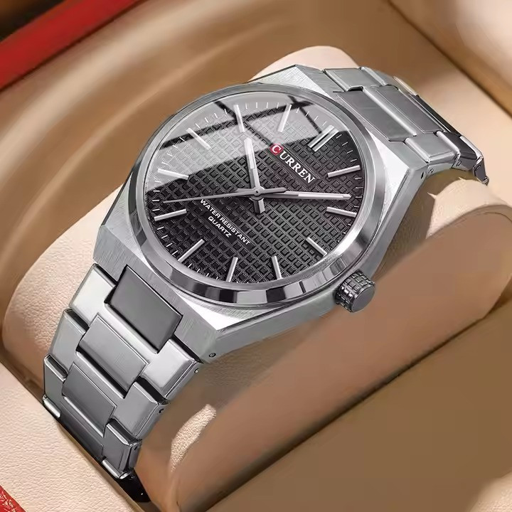 ساعت ساعت مچی مردانه کارن بند استیل CURREN 8439 ساعت اورجینال ضداب