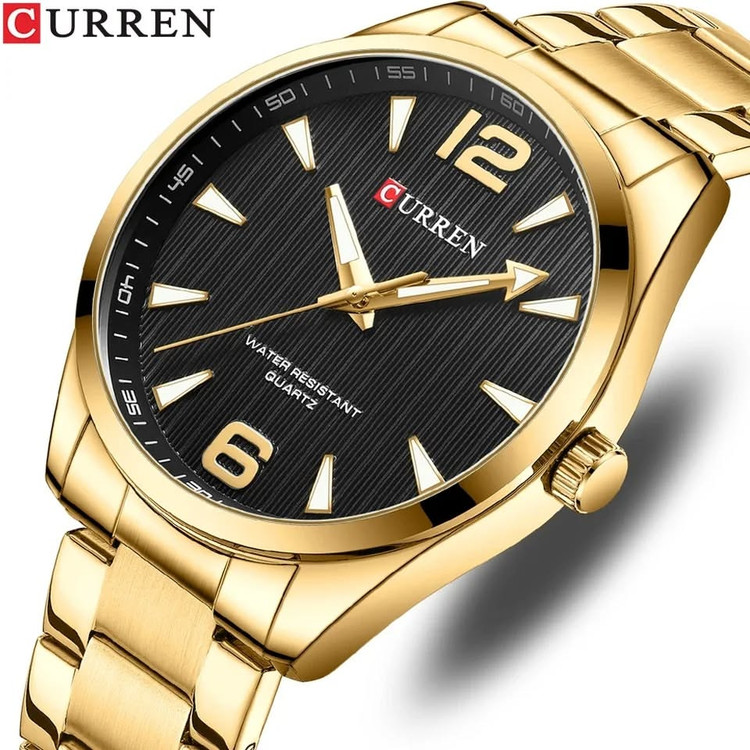 ساعت ساعت مچی مردانه کارن بند استیل CURREN 8434 ساعت اورجینال ضداب