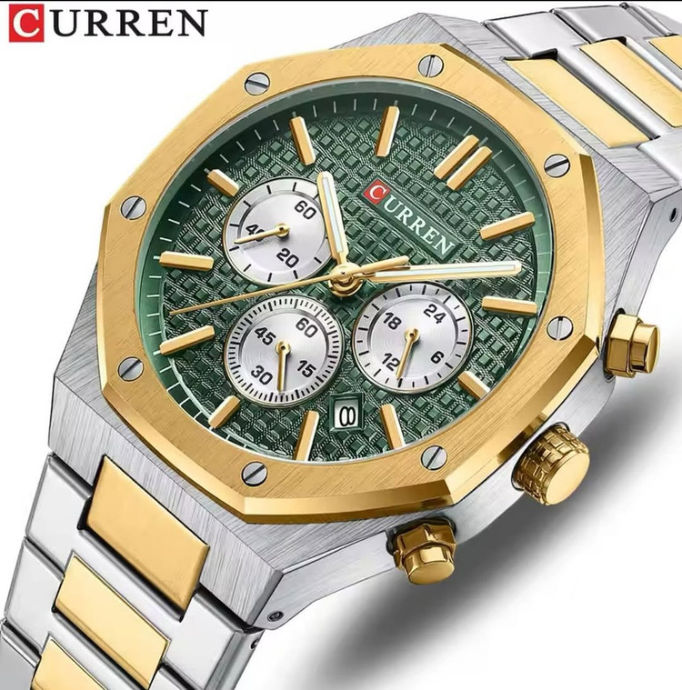 ساعت ساعت مچی مردانه کارن بند استیل CURREN 8440ساعت اورجینال ساعت ضداب