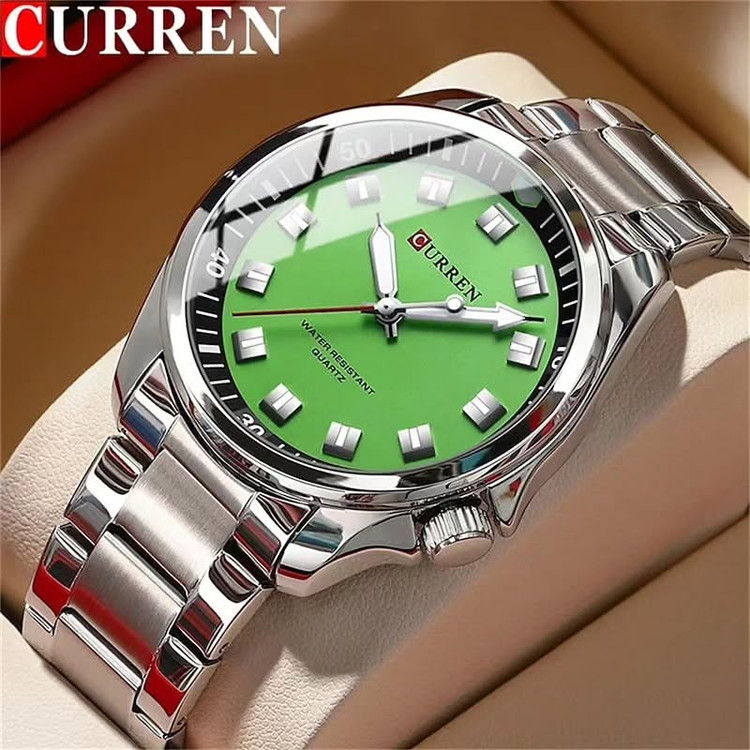 ساعت مچی مردانه کارن مدل CURREN 8451 اورجینال بند استیل ضدآب