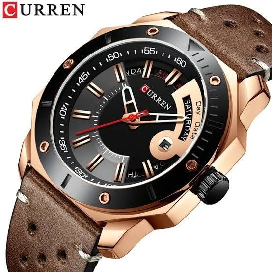 ساعت ساعت مچی مردانه کارن مدل CURREN 8344L اورجینال بند چرمی ضدآب