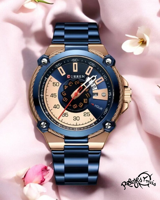 تصویر محصول: ساعت مچی مردانه کارن بند استیل CURREN 8345 ساعت اورجینال ضداب