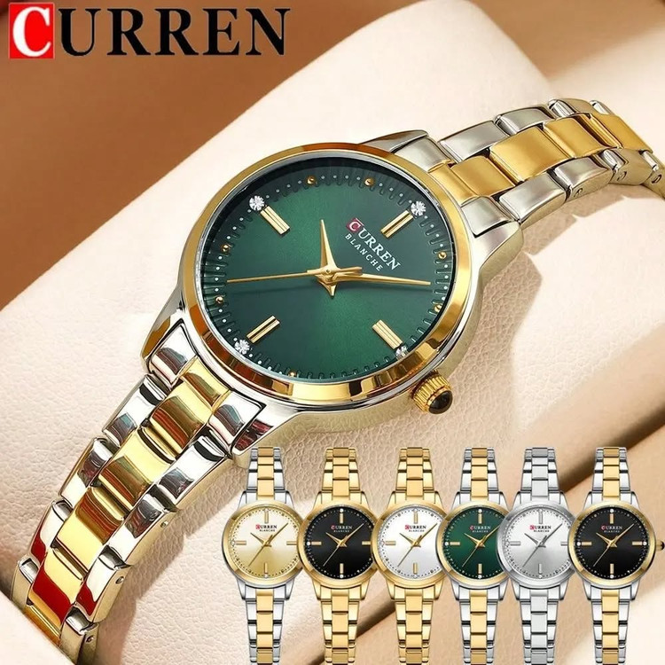 ساعت مچی زنانه کارن بند استیل CURREN 9094 اورجینال ضداب | اورجینال ضدآب
