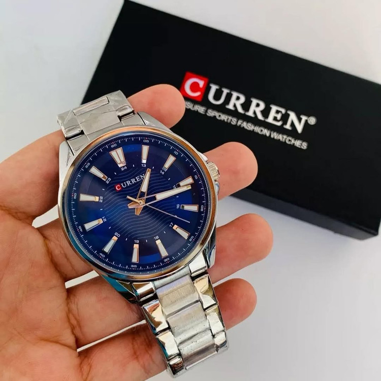 ساعت ساعت مچی مردانه کارن بند استیل CURREN 8424 ساعت اورجینال ضداب