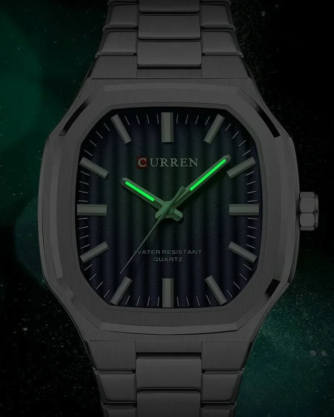 ساعت ساعت مچی مردانه کارن بند استیل CURREN 8458 ساعت اورجینال ضداب