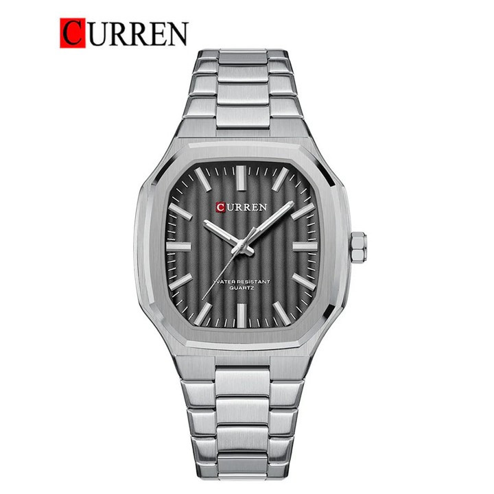 ساعت ساعت مچی مردانه کارن بند استیل CURREN 8458 ساعت اورجینال ضداب
