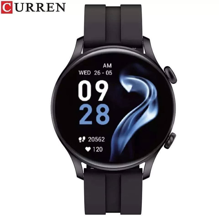 ساعت ساعت مچی هوشمند کارن بند سیلیکونی CURREN R2S ساعت اورجینال ضداب
