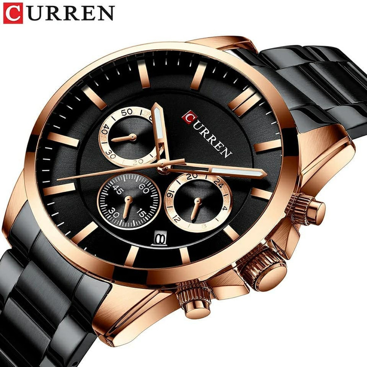 ساعت ساعت مچی مردانه کارن بند استیل CURREN 8358 ساعت اورجینال ضداب