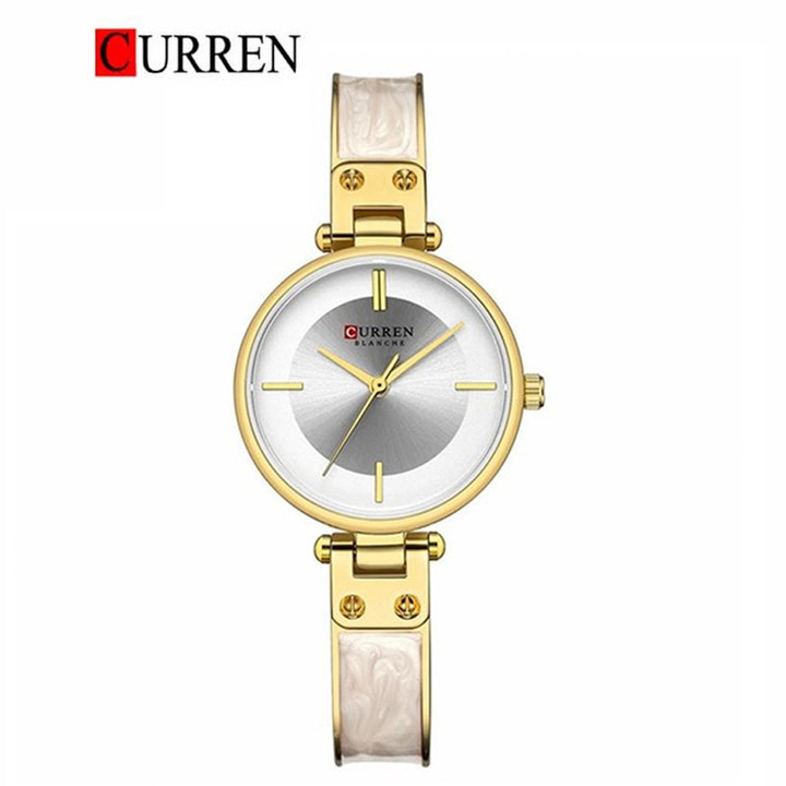 تصویر محصول: ساعت مچی زنانه کارن بند استیل CURREN 9058 ساعت اورجینال ضداب