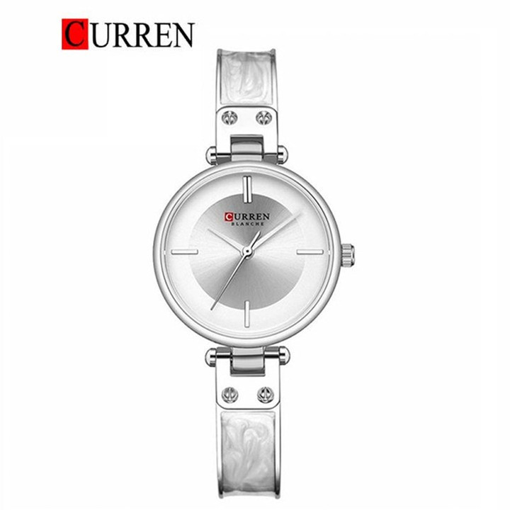 تصویر محصول: ساعت مچی زنانه کارن بند استیل CURREN 9058 ساعت اورجینال ضداب
