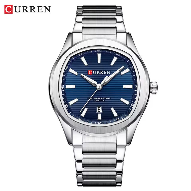 ساعت مچی مردانه کارن بند استیل CURREN 8474 ساعت اورجینال ضداب