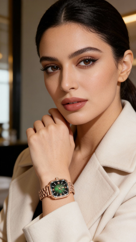 ساعت مچی زنانه پودگار بند استیل Poedagar 712 ساعت اورجینال ضداب