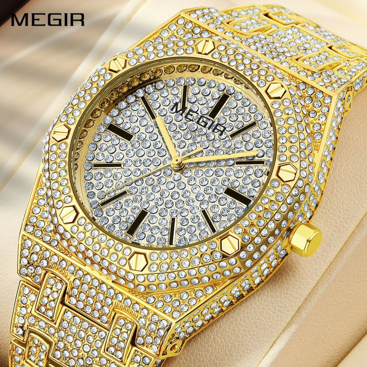 ساعت مردانه میگیر مدل 1091|بند استیل مدرن - MEGIR 1091