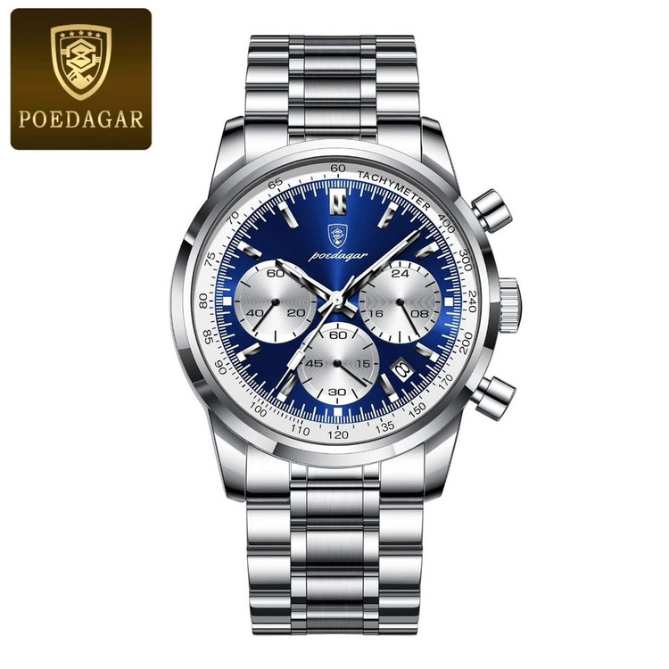 ساعت مردانه پوداگار مدل 921S|بند استیل کلاسیک - Poedagar 921