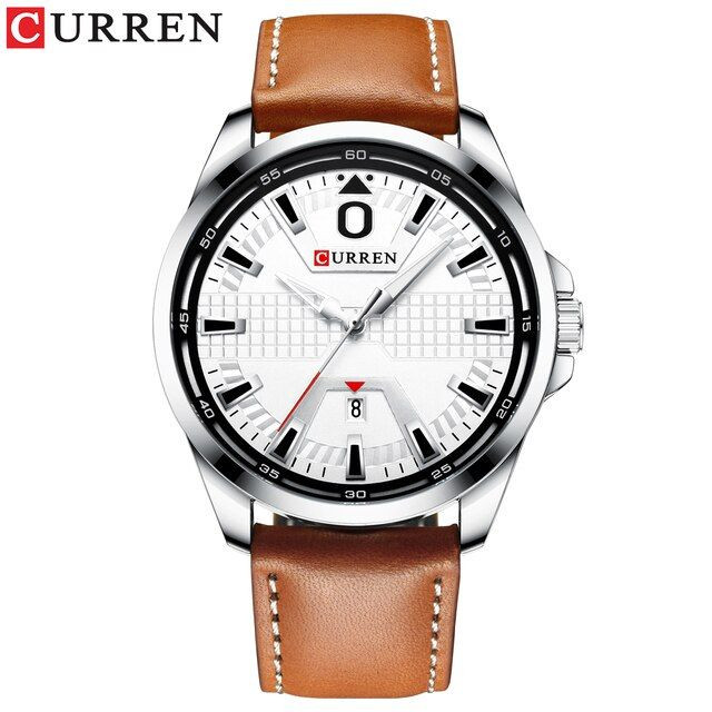 ساعت ساعت مچی مردانه کارن مدل CURREN 8379 اورجینال بند چرم ضدآب