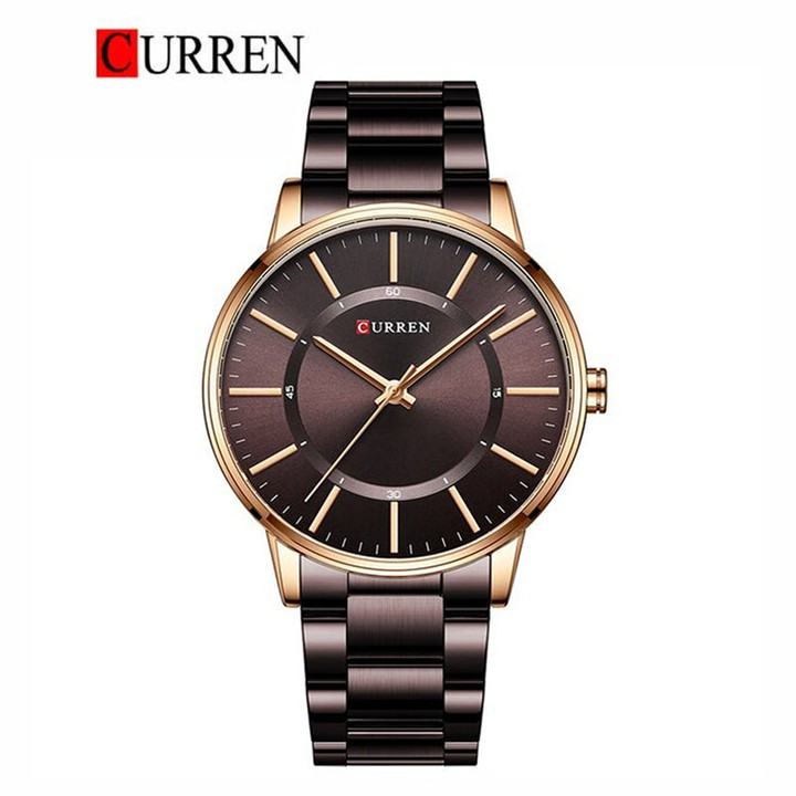 ساعت مچی مردانه کارن مدل CURREN 8385 اورجینال بند استیل ضدآب