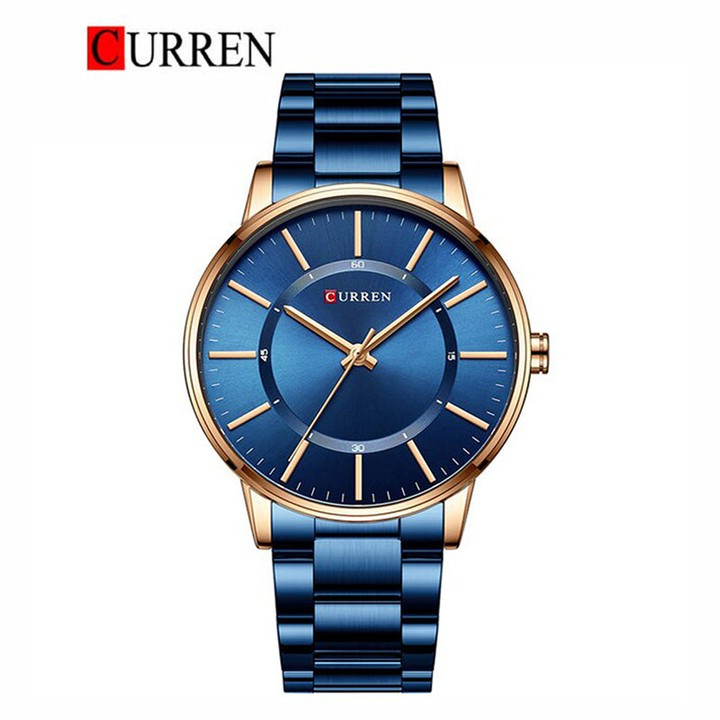 ساعت مچی مردانه کارن مدل CURREN 8385 اورجینال بند استیل ضدآب