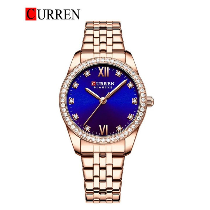 ساعت مچی زنانه کارن مدل CURREN 9086 اورجینال | بند استیل | ضدآب