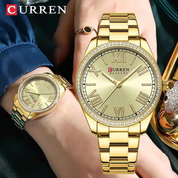 ساعت مچی زنانه کارن مدل CURREN 9088 اورجینال | بند استیل | ضدآب