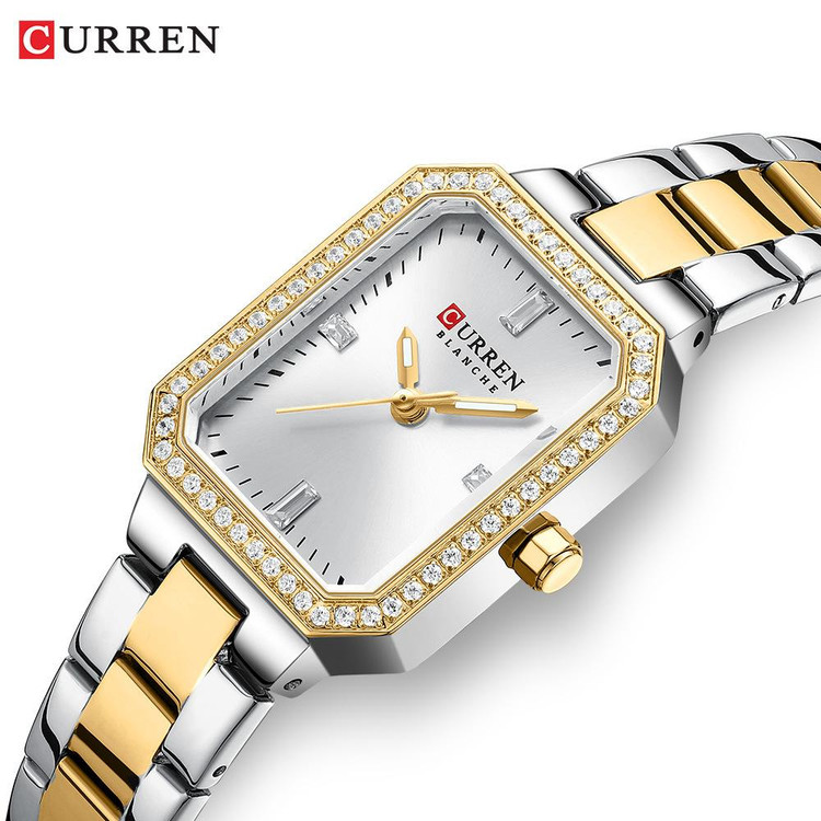 ساعت مچی زنانه کارن مدل CURREN 9102 اورجینال | بند استیل | ضدآب